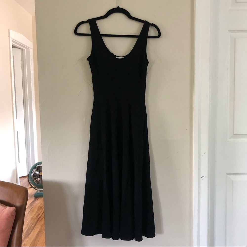 Black Tank Jersey Dress